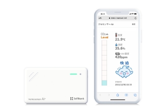 空気質の視える化アプリ